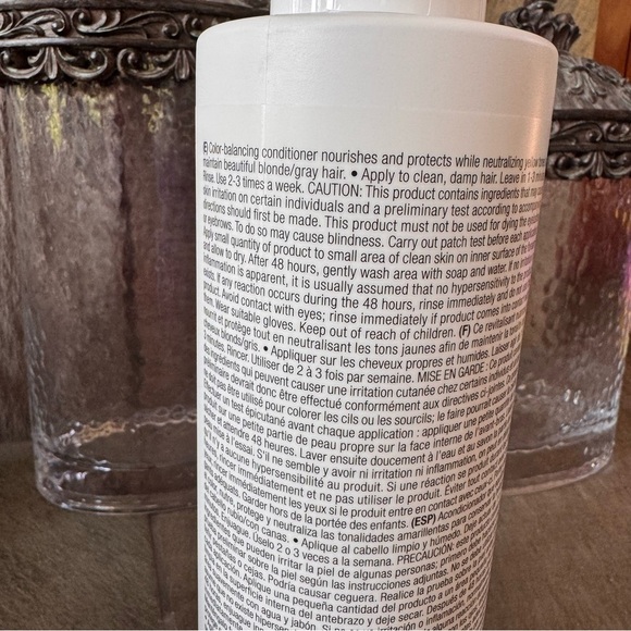 Brand new! JOICO - Color Balance Purple Conditioner big bottle 33.8 fl oz - Picture 4 of 6